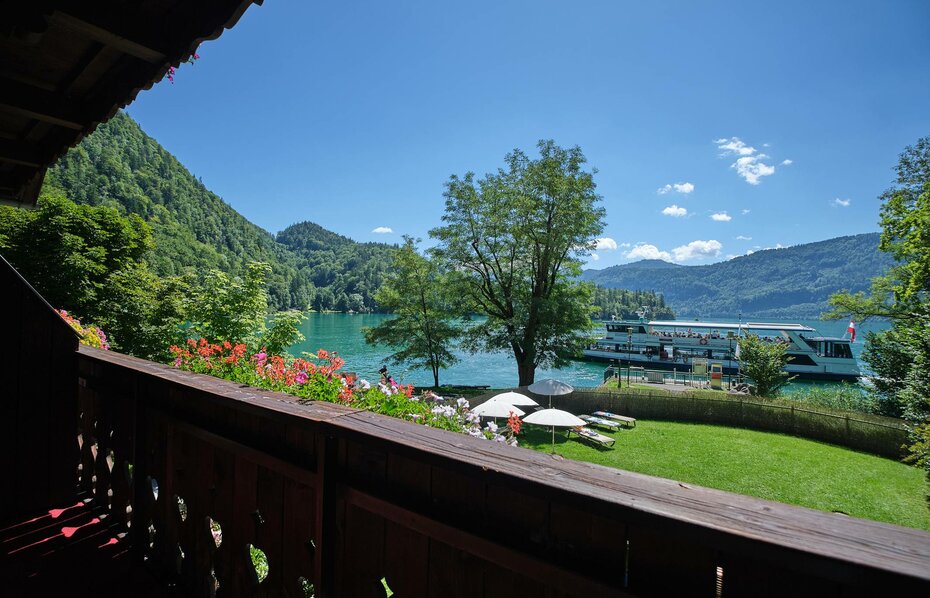 Doppelzimmer Salzburger Land · mit Balkon am See