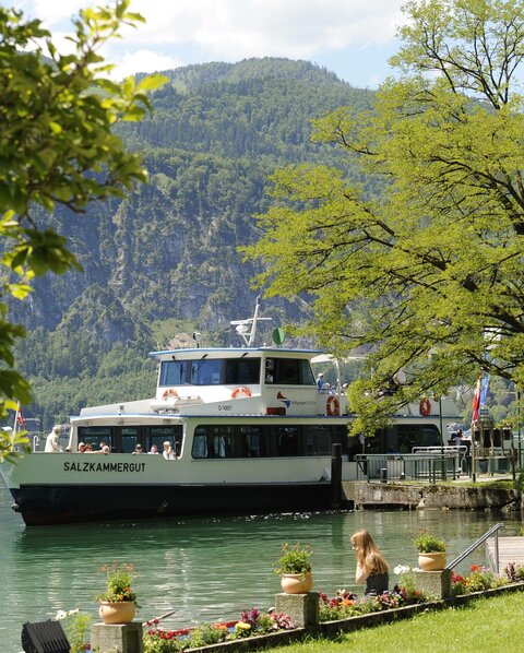 Schifffahrt im Urlaub am Wolfgangsee im Hotel Fürberg