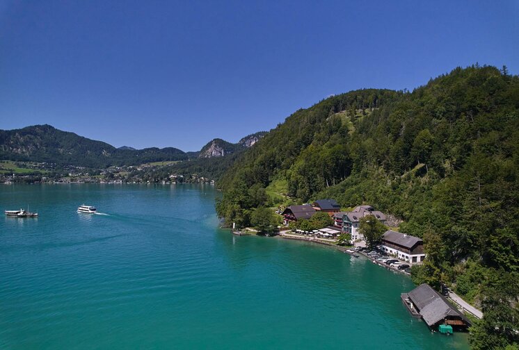 Schifffahrt im Urlaub am Wolfgangsee im Hotel Fürberg